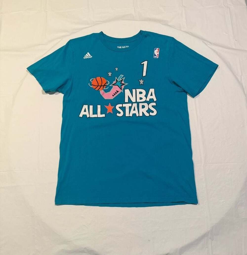 Adidas NBA All-Stars  Penny Hardaway 1 Graphic T-Shirt Size Men’s Medium